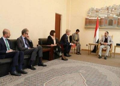 ملاقات رئیس شورای عالی سیاسی یمن با سفرای فرانسه و هلند