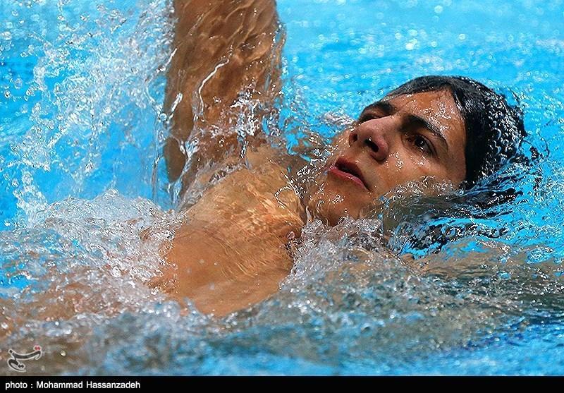 رقابت های بین المللی شنا، انصاری به مدال نقره رسید