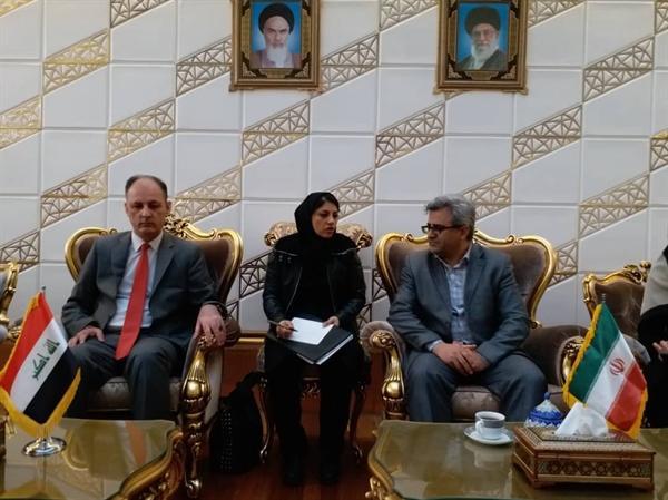 وزیر گردشگری عراق وارد تهران شد