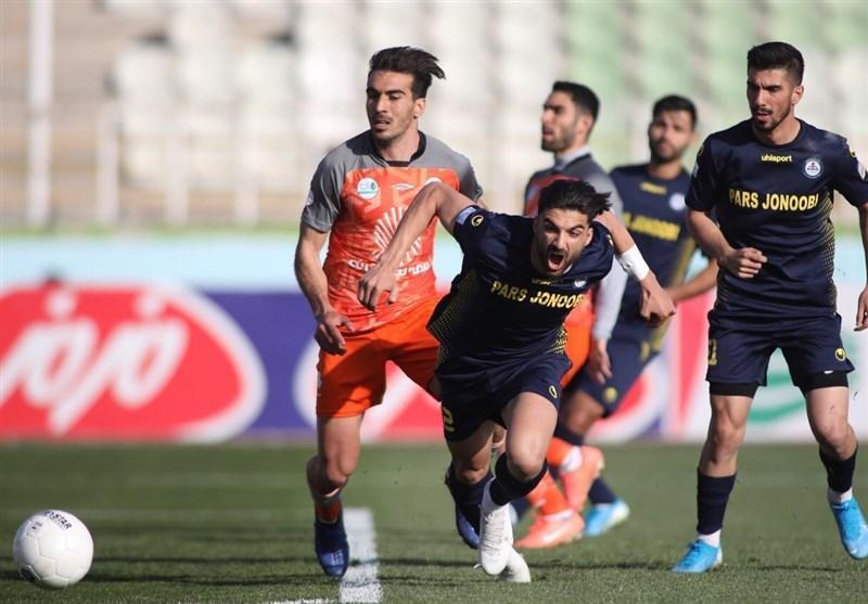 لیگ برتر فوتبال، تساوی یک نیمه ای سایپا و پارس جنوبی