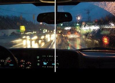 اسپری هایی که موجب بهبود دید رانندگان در روزهای بارندگی می گردد