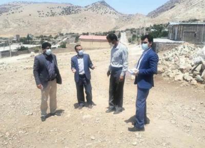 بازدید از زیرساخت های روستای زنجیره علیا