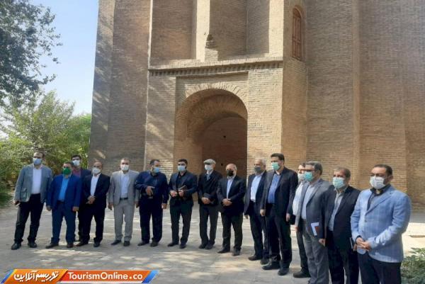 بازدید اعضای کمیسیون فرهنگی مجلس از آثار تاریخی ری