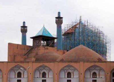 بازسازی ساختمان: بازسازی جنجالی گنبد مسجد امام(ره) اصفهان در ایستگاه پایانی