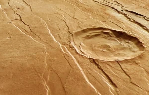 تور اروپا ارزان: مدارگرد اروپا جزئیات بی سابقه ای از سطح مریخ را آشکار کرد